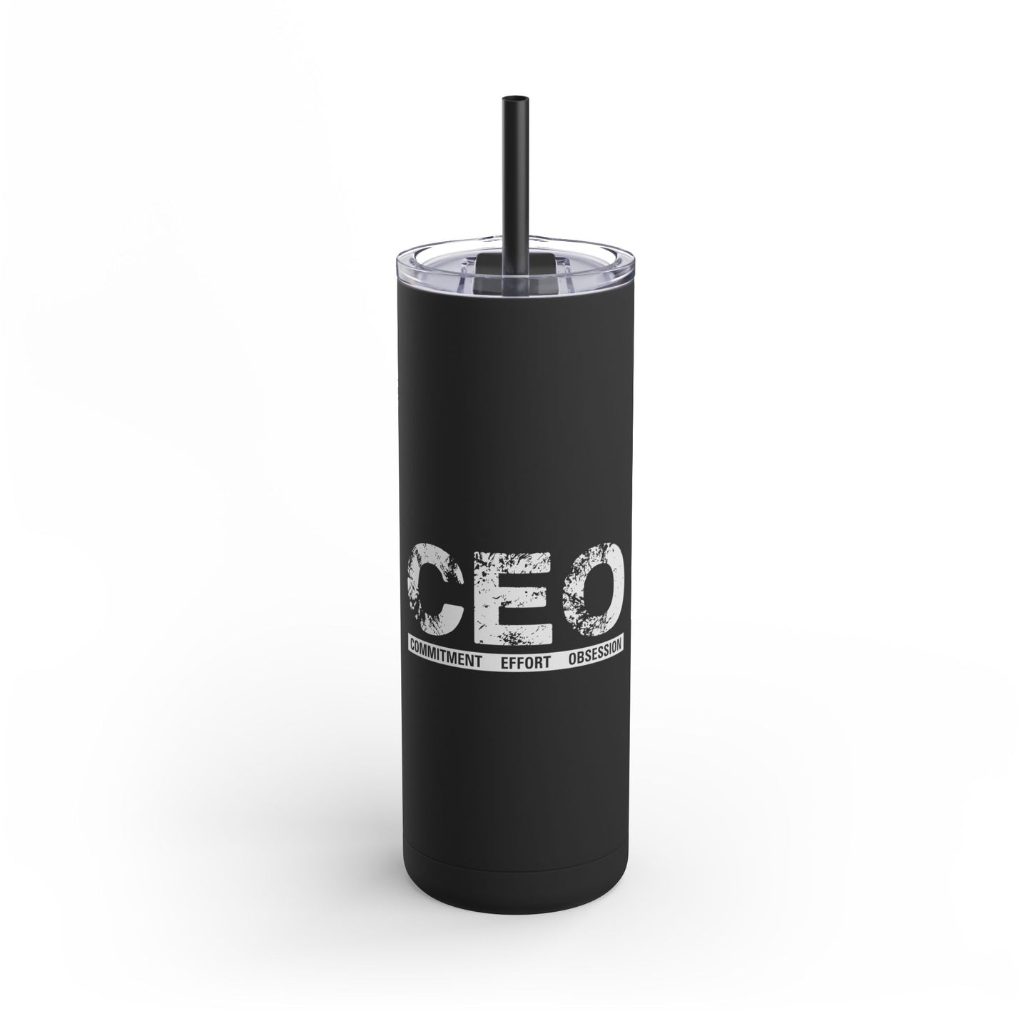 CEO Skinny Matte Tumbler, 20oz