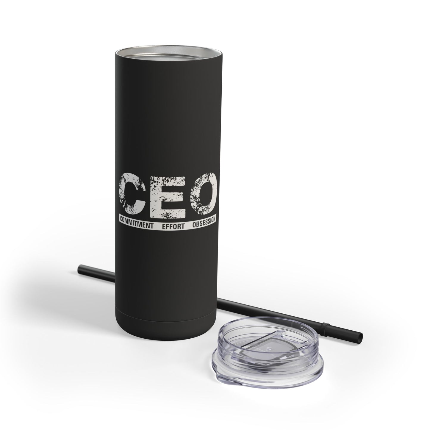 CEO Skinny Matte Tumbler, 20oz